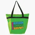 Insulated Shopper Tote with Zip Closure and 22" Handles — view 11