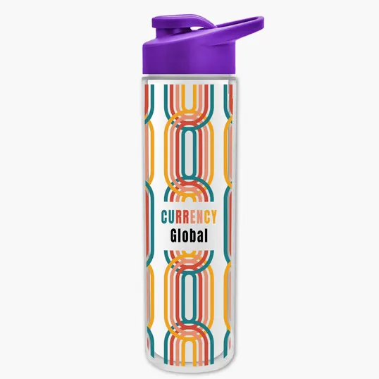 Garyline® Chiller Insulated Bottle with Drink-Thru Lid and Full-Color Insert, 16 oz. — view 4