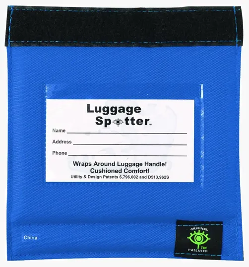 Luggage Spotter Cushioned Luggage Identifier with ID Pocket — view 6