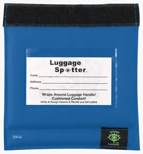 Luggage Spotter Cushioned Luggage Identifier with ID Pocket — view 4