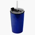 Garyline® Sentinel Metallic Acrylic Tumbler with 2-in-1 Lid with Straw, 14 oz. — view 32