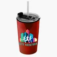 Garyline® Sentinel Metallic Acrylic Tumbler with 2-in-1 Lid with Straw, 14 oz. — view 14