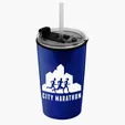 Garyline® Sentinel Metallic Acrylic Tumbler with 2-in-1 Lid with Straw, 14 oz. — view 8