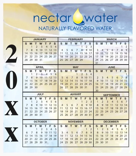 Good Value™ 20 Mil Calendar Magnet, 3.875 x 3.375 in. — view 4
