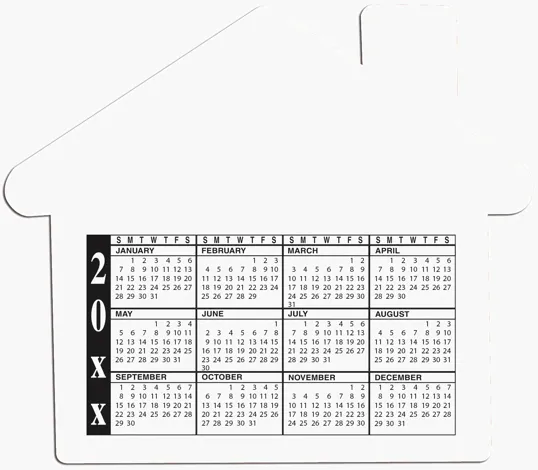 Good Value™ 20 Mil Calendar Magnet, 3.875 x 3.375 in.