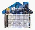 Good Value™ 20 Mil Calendar Magnet, 3.875 x 3.375 in. — view 6