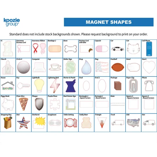 Good Value™ 30 Mil Medium Stock Shape Magnet — view 23
