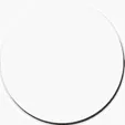 Good Value™ 1/8" Fabric Surface Round Mouse Pad, 8"