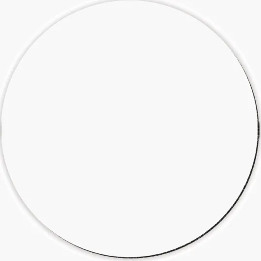 Good Value™ Ultra Thin Firm Round Mouse Pad, 8"