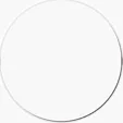 Good Value™ Ultra Thin Firm Round Mouse Pad, 8"