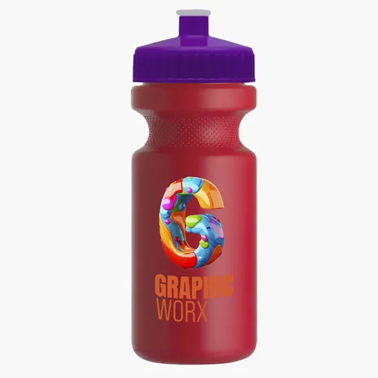 Garyline® Cyclist Recycled Bike Bottle with Push-Pull Lid, 22 oz. — view 211