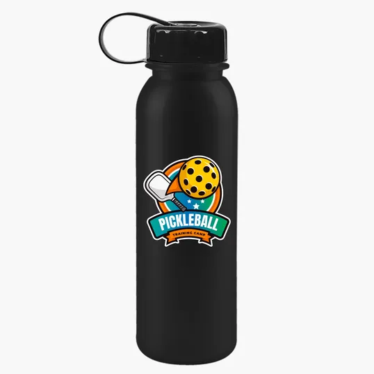 Garyline® Terrain Metallike Bottle with Tethered Lid, 24 oz. — view 8