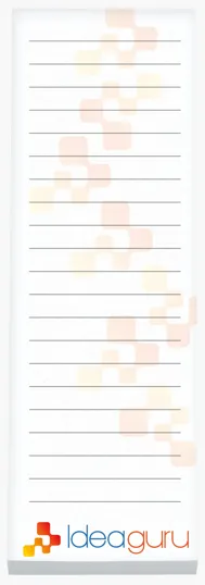 Souvenir® 3" x 9" Scratch Pad, 25 Sheets — view 7