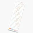 Souvenir® 3" x 9" Scratch Pad, 25 Sheets — view 9