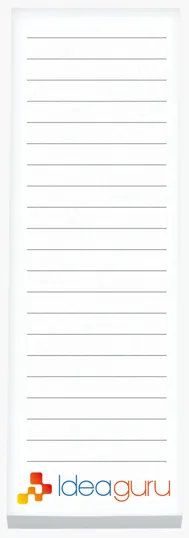 Souvenir® 3" x 9" Scratch Pad with Magnet, 25 Sheets — view 13