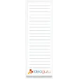 Souvenir® 3" x 9" Scratch Pad with Magnet, 25 Sheets — view 16