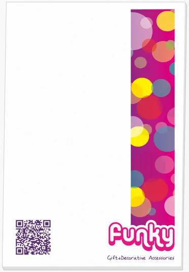 Souvenir® 6" x 9" Scratch Pad, 25 Sheets — view 3
