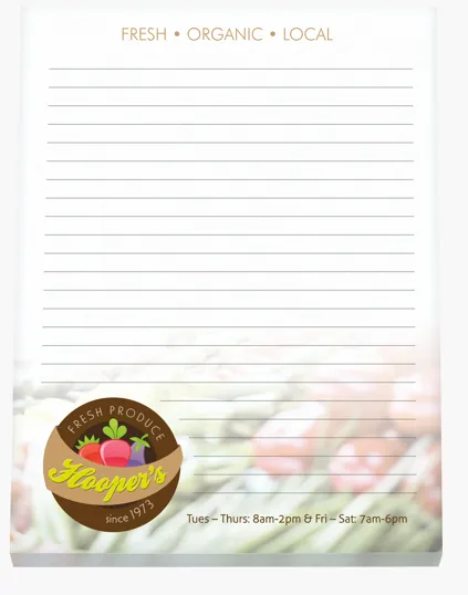 Souvenir® 8.5" x 11" Scratch Pad, 50 Sheet — view 2