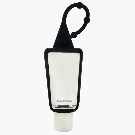 On The Go Sanitizer with Adjustable Silicone Case