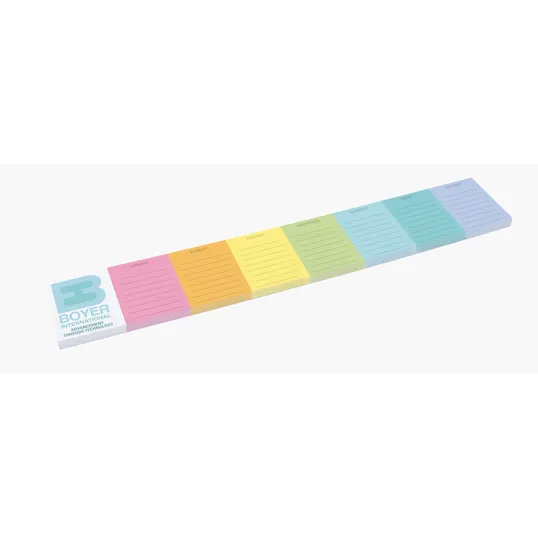 Souvenir® Sticky Note™ 12" x 2" Adhesive Pad, 25 Sheets — view 6