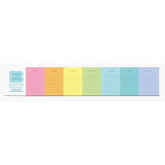 Souvenir® Sticky Note™ 12" x 2" Adhesive Pad, 25 Sheets — view 9