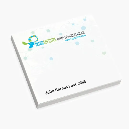 Souvenir® Sticky Note™ 3" x 3" Adhesive Notepad, 100 Sheets — view 11