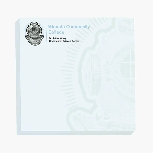 Souvenir® Sticky Note™ 3" x 3" Adhesive Notepad, 50 Sheets — view 48
