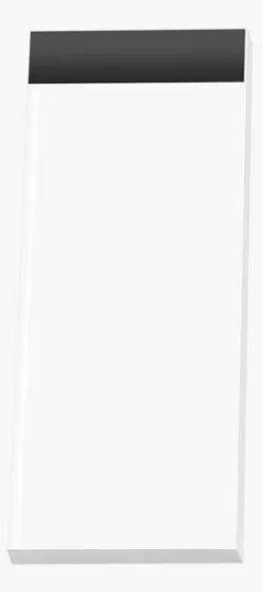 Souvenir® Sticky Note™ 3" x 8" Pad with Magnet, 25 Sheets