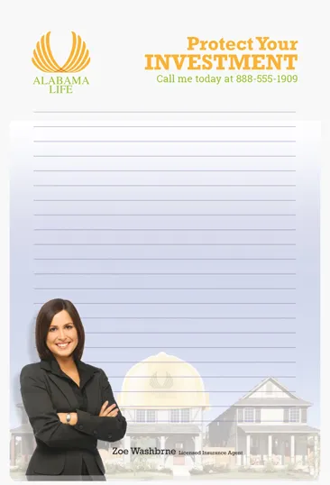 Souvenir® Sticky Note™ 4" x 6" Adhesive Notepad, 25 Sheets — view 10
