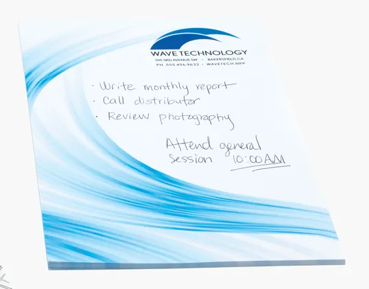 Souvenir® Sticky Note™ Large Adhesive Notepad, 6" x 9", 25 Sheets — view 7