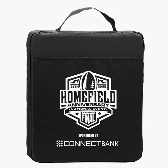 Garyline® 13.5" Fabric Stadium Cushion with Pocket — view 5