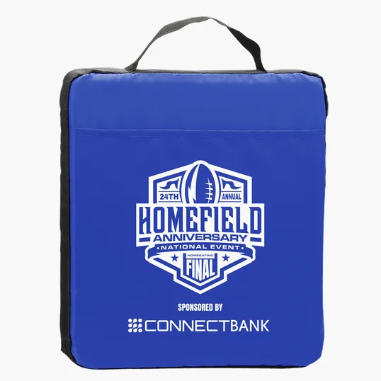 Garyline® 13.5" Fabric Stadium Cushion with Pocket — view 4