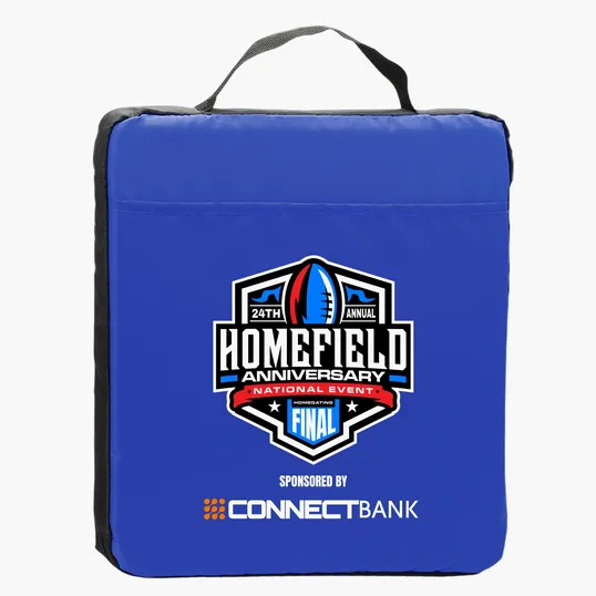 Garyline® 13.5" Fabric Stadium Cushion with Pocket — view 9