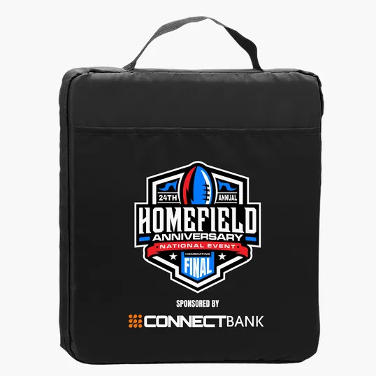 Garyline® 13.5" Fabric Stadium Cushion with Pocket — view 6