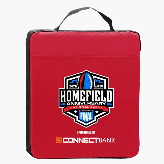Garyline® 13.5" Fabric Stadium Cushion with Pocket — view 7