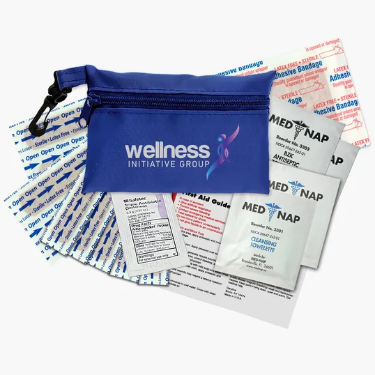 Garyline® Zip Pouch First Aid Kit, 16 Piece — view 6