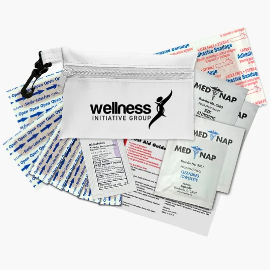 Garyline® Zip Pouch First Aid Kit, 16 Piece — view 14