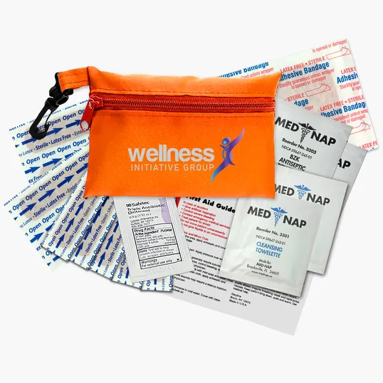Garyline® Zip Pouch First Aid Kit, 16 Piece — view 9