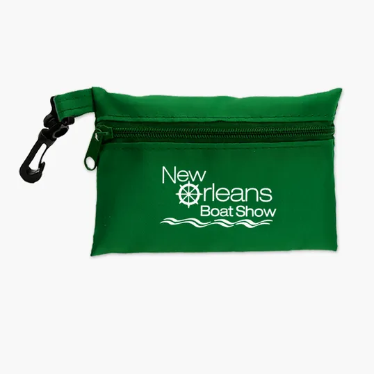 Garyline® Polyester Zip Pouch — view 7