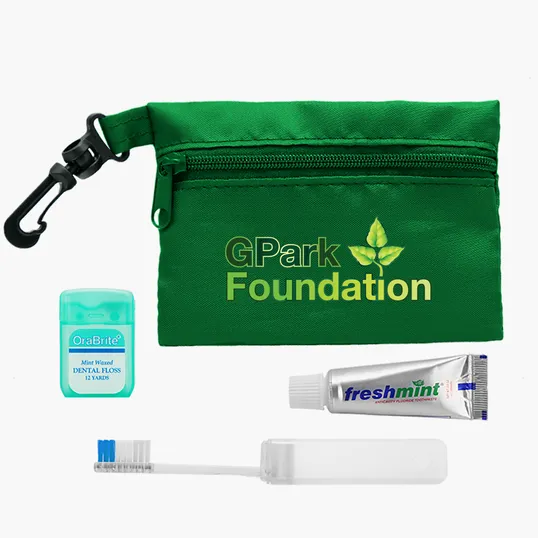 Garyline® Zip Pouch Travel Kit – 3 Piece Dental Set — view 7