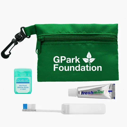 Garyline® Zip Pouch Travel Kit – 3 Piece Dental Set — view 6