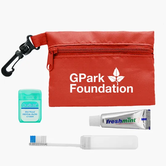 Garyline® Zip Pouch Travel Kit – 3 Piece Dental Set — view 10