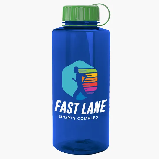 Garyline® Mountaineer Tritan® Renew Bottle with Tethered Lid, 36 oz. — view 51