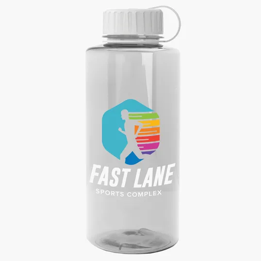 Garyline® Mountaineer Tritan® Renew Bottle with Tethered Lid, 36 oz. — view 16