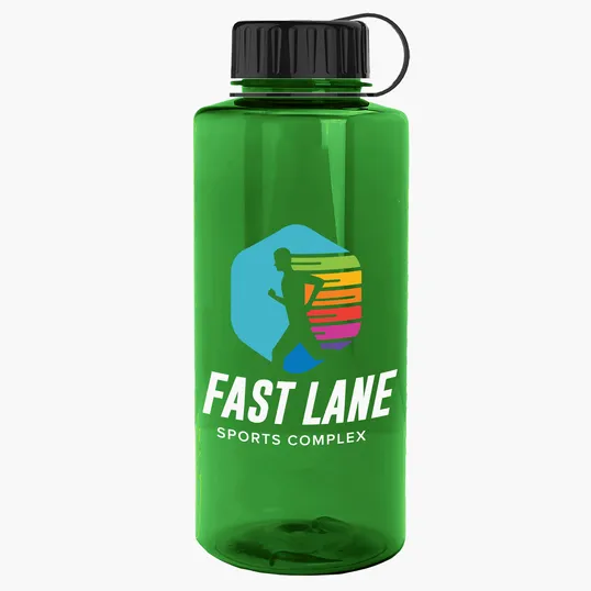 Garyline® Mountaineer Tritan® Renew Bottle with Tethered Lid, 36 oz. — view 56