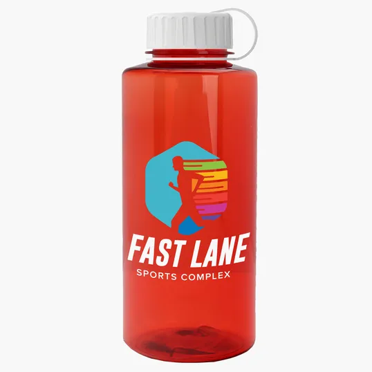 Garyline® Mountaineer Tritan® Renew Bottle with Tethered Lid, 36 oz. — view 36