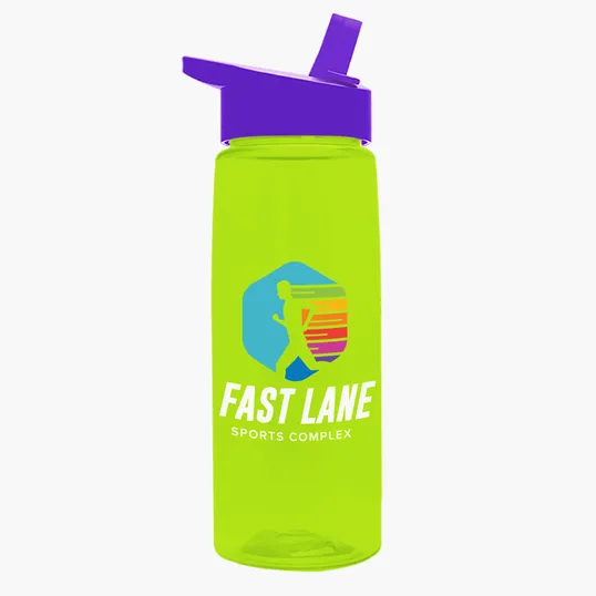 Garyline® Flair Tritan® Renew Bottle with Flip-Straw Lid, 26 oz. — view 187