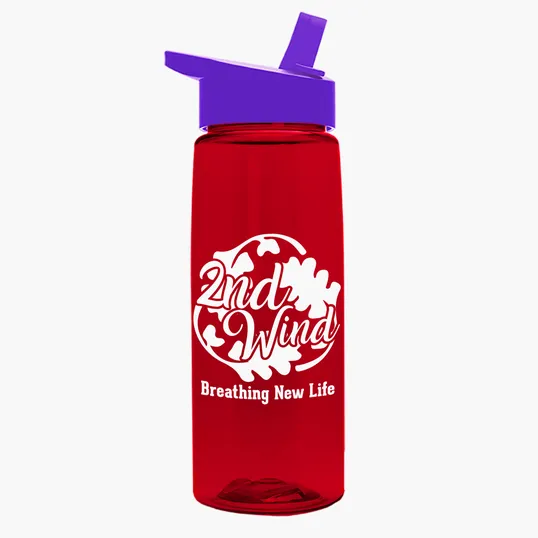 Garyline® Flair Tritan® Renew Bottle with Flip-Straw Lid, 26 oz. — view 190