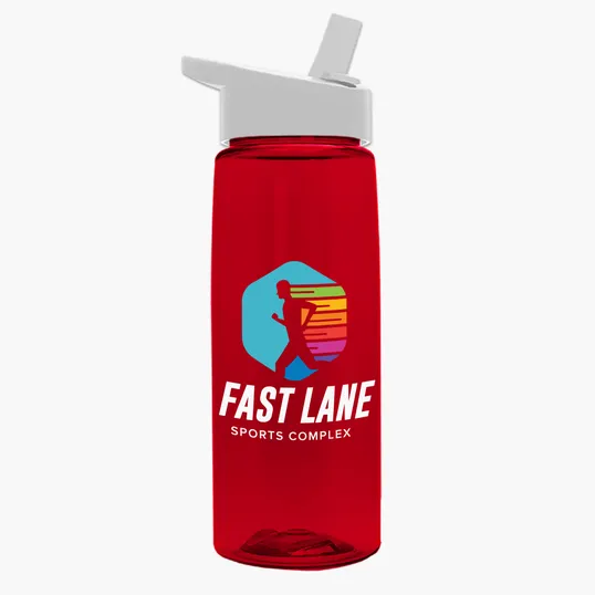 Garyline® Flair Tritan® Renew Bottle with Flip-Straw Lid, 26 oz. — view 208