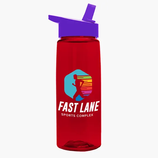 Garyline® Flair Tritan® Renew Bottle with Flip-Straw Lid, 26 oz. — view 191